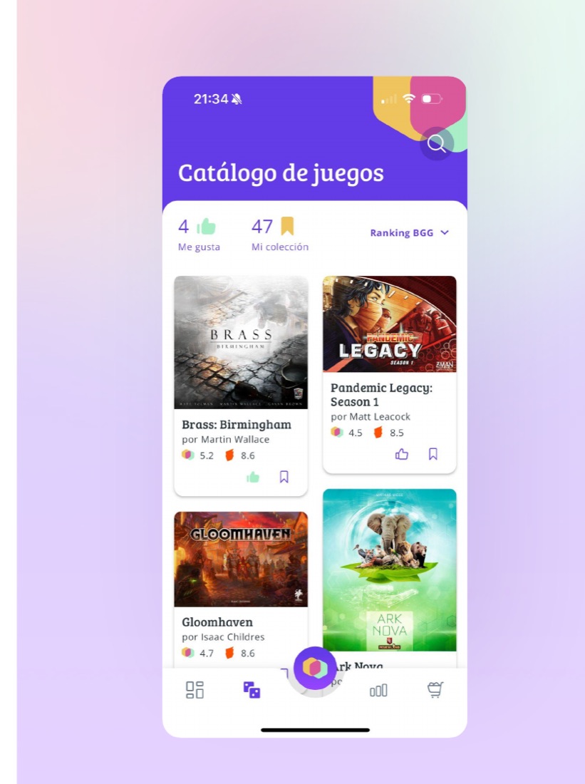 La app de juegos de mesa todo en uno
