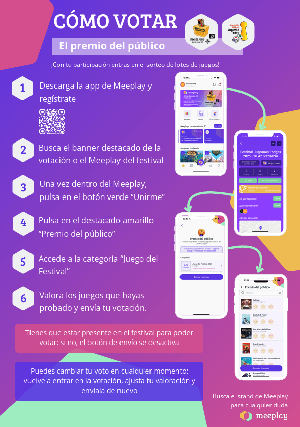 Cómo votar con Meeplay