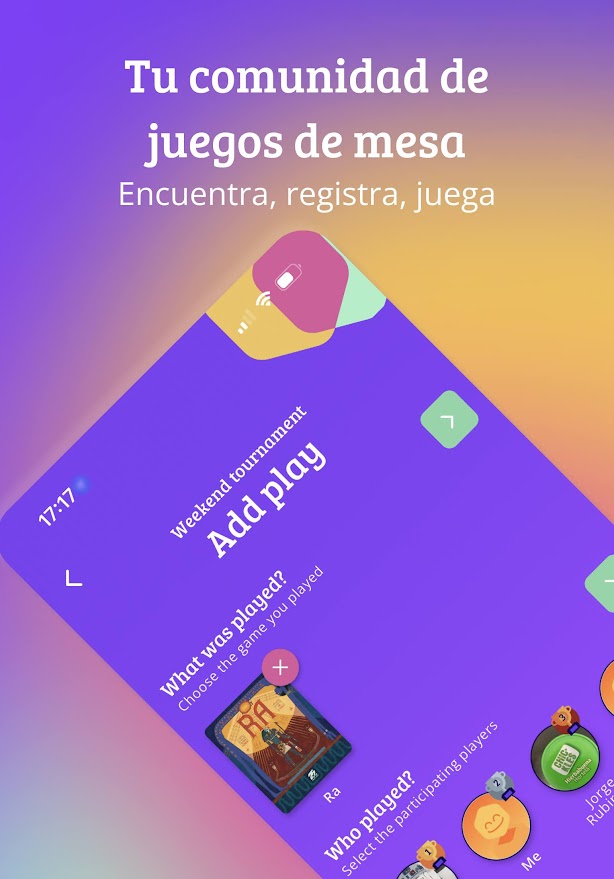 MEEPLAY APP • Juegos de Mesa • Encuentra Registra Juega